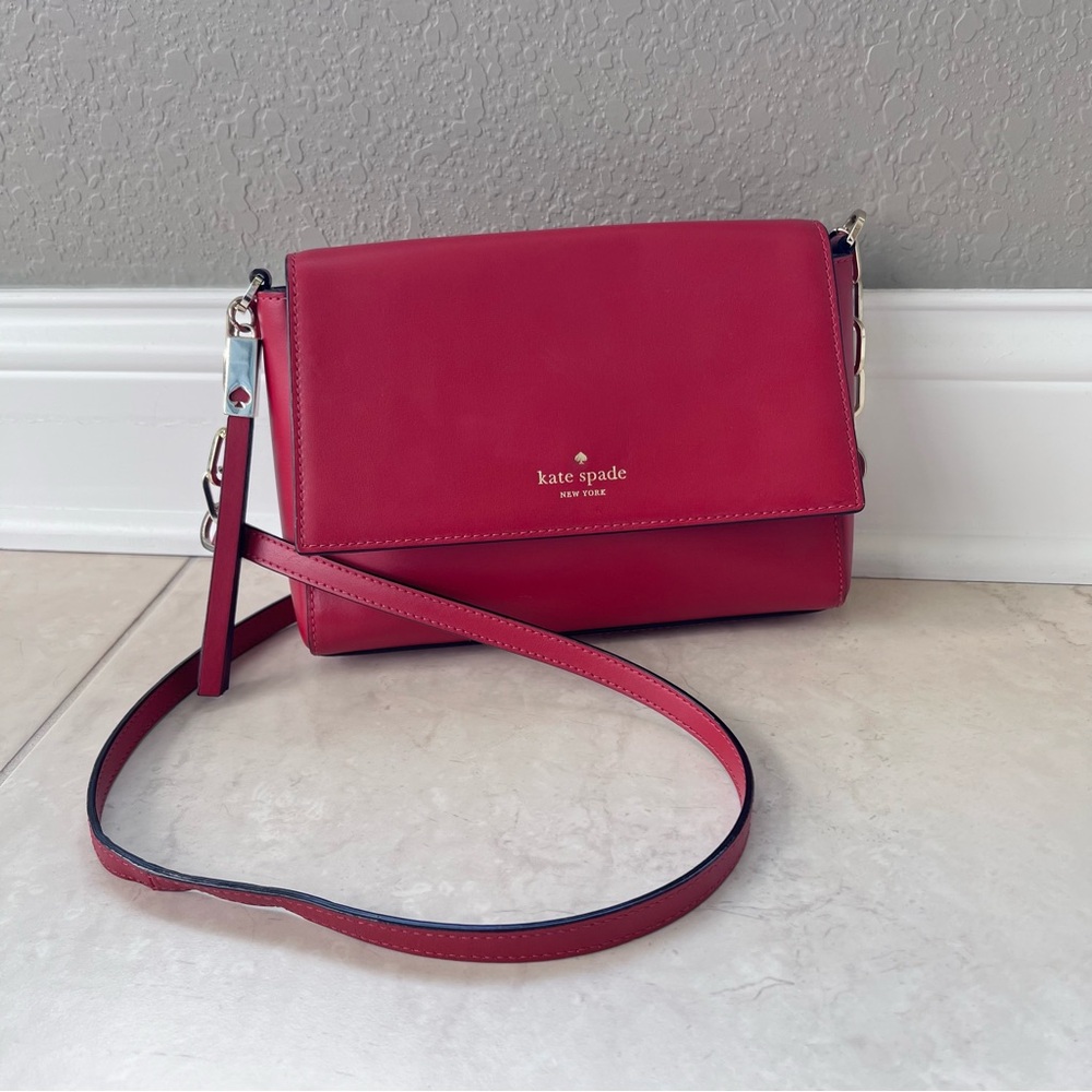 Kate Spade Red Crossbody Bag